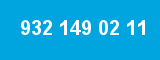 932 149 02 11 932 149 02 11